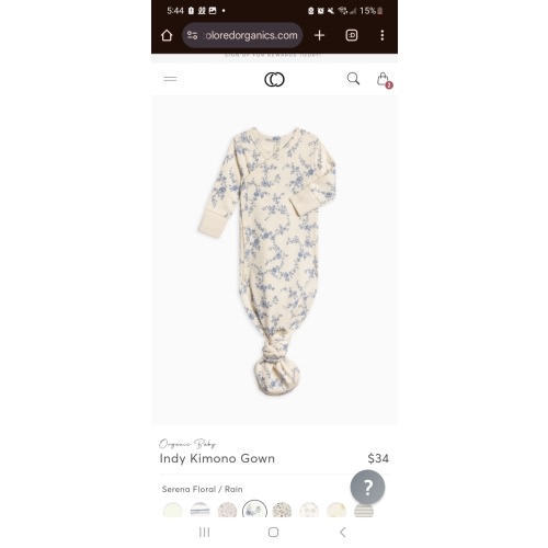 Indy Kimono Gown