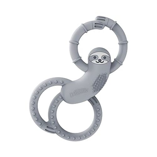 Dr. Brown's Flexees Sloth Teether - Gray