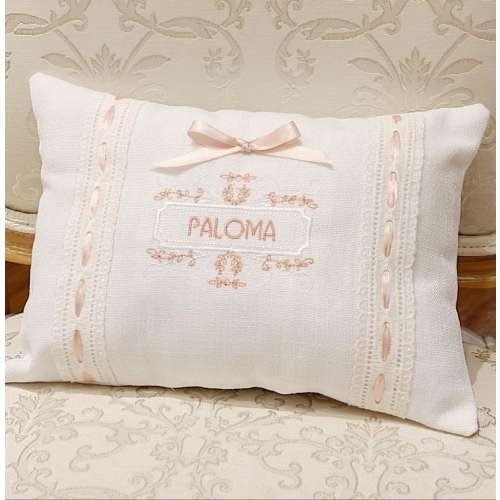 Personalized Embroidered Baby Pillow