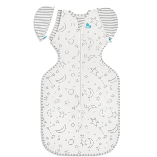 Swaddle Up™ Transition Bag 1.0 TOG Viscose from Bamboo Cream Stars & Moon