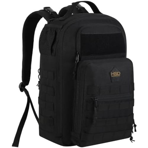 HighSpeedDaddy - Baby Diaper Backpack, Military-Grade, Waterproof, Compact Baby Travel Bag w/Stroller Straps & Tablet Sleeve