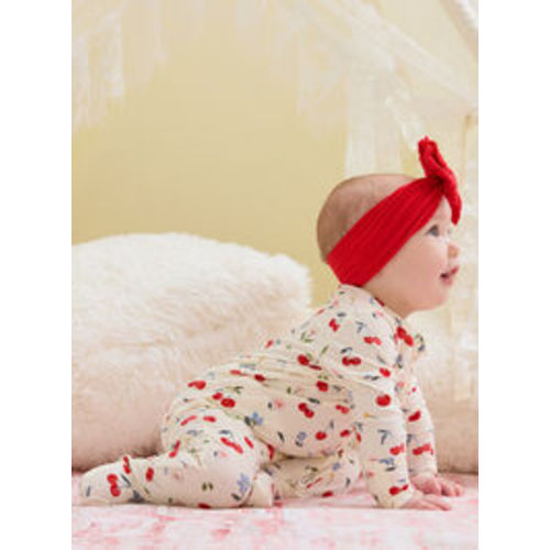 Very Cherry Footie in Red | Tullabee
