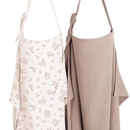 2-Pack Muslin Nursing Cover
