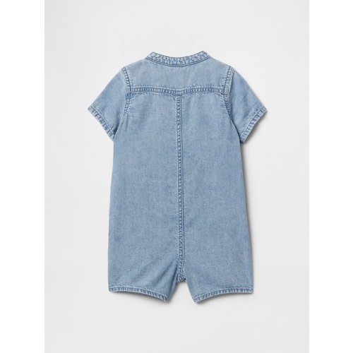 Baby Denim Shorty One-Piece