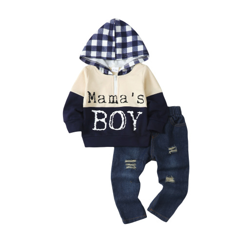 18Months Baby Boy Clothes Infant Toddler Boy Outfits Denim Jeans Boys Fall Winter Clothing Pants Set