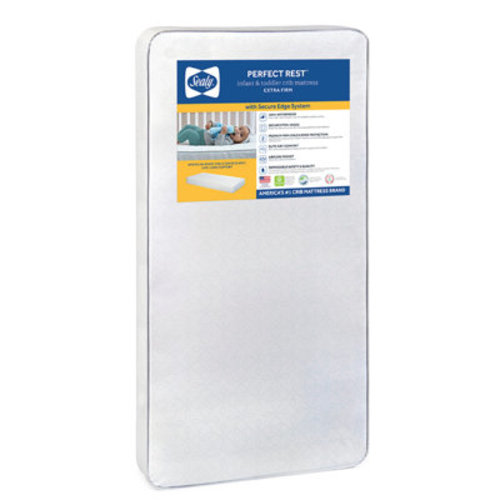 Sealy Baby Premium Firm Hypoallergenic Baby Crib Mattress & Toddler Bed Mattress, Waterproof Baby Mattress, 150 Coils, Air Quality Certified, 52"x28" | Wayfair