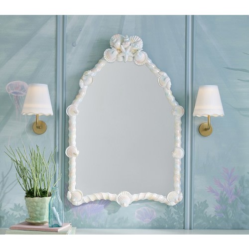 Sculpted Shell Mirror (35" x 23")