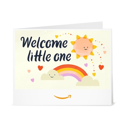 Amazon.com: Amazon Gift Card - Print - Welcome Rainbow: Gift Cards