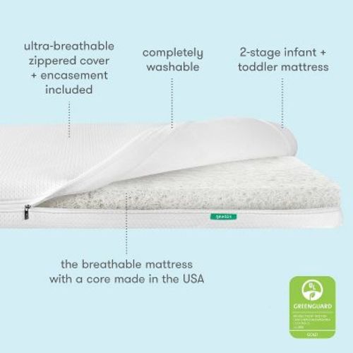 Newton Essential Crib Mattress - White