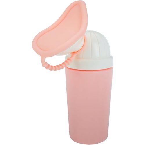 Nuby Travel Potty Urinal for Girls - Leak-Proof Portable Potty for Toilet Training - Toddler Travel Essential