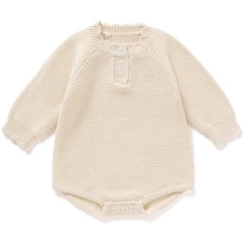 Avibae Cotton Baby Sweater, Long-Sleeve Knit Outfits for Newborns, Warm Infant Fall Winter Clothes