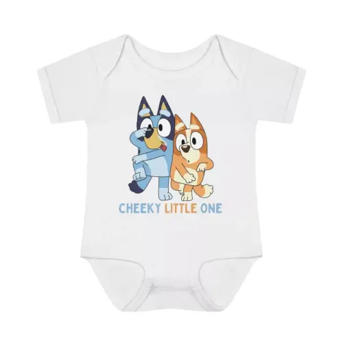 Bluey Cheeky Little One Infant Baby Bodysuit