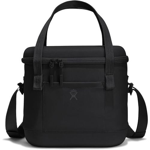 Hydro Flask Cooler Bag for Beach, Beverages and Travel - Insulated Soft Lunch Bag - 12 L Capacity in Black