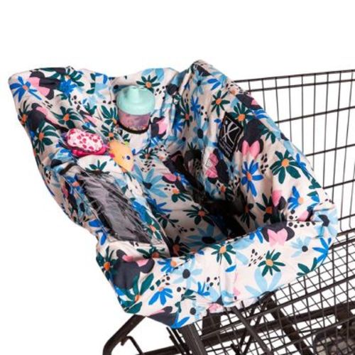 J.l. Childress Dc Comics Shopping Cart & High Chair Cover For Baby To Toddler, Batman