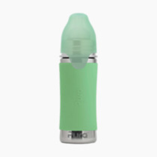 Pura Stainless Steel Baby Bottle - Moss, 9oz