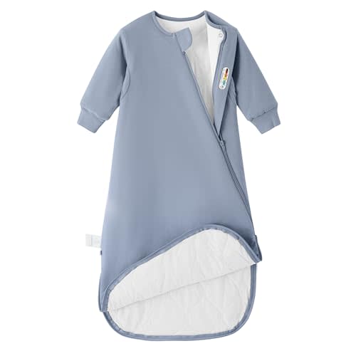 kaiya baby Unisex Sleeping Bag for Babies and Toddlers 2.5 Tog Sleep Sack 6-18Months, Baby Sleep Sack, Newborn Sleep Sack, Wearable Blanket Baby,One piece with sleeves,Gifts for Baby