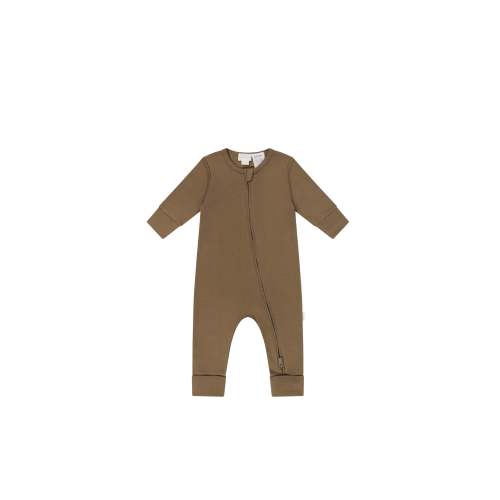 Pima Cotton Frankie Zip Onepiece - Cub