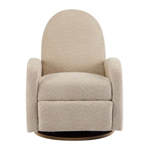 Almond Christopher Knight Home Kimon 360 Swivel and Glider Recliner Chair, Almond