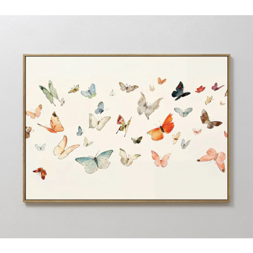Fluttering Dreams Abstract Canvas Art