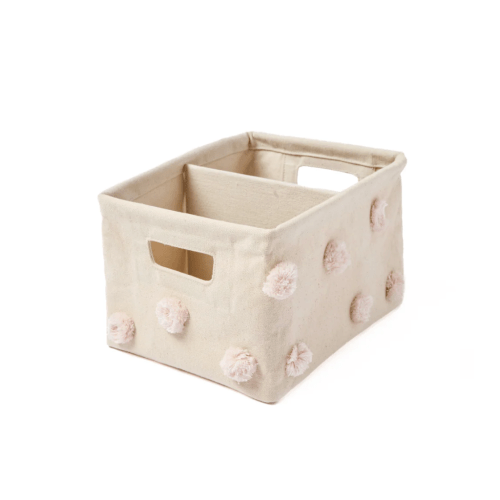 Pom Pom Hideaway Caddy Organizer, Blush
