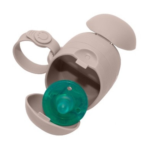 Ubbi On-The-Go Pacifier Holder - Taupe