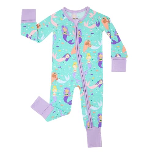 Little Sleepies Pajamas for Baby Boys & Girls, Viscose from Bamboo Baby Pajamas, Snug Baby Sleeper, Toddler PJs, 2-Way Zipper