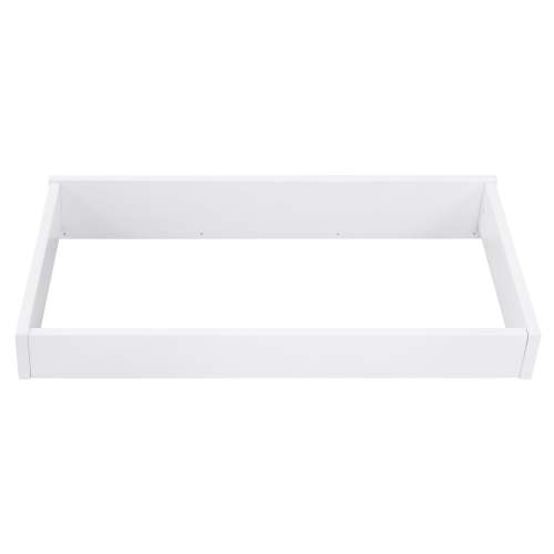 Oxford Baby Universal Wood Changing Topper For 3-Drawer Dresser in Snow White
