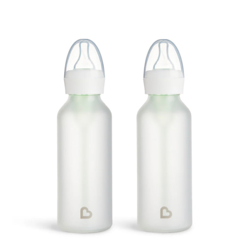 Bond® Silicone Glass Bottle 8oz, 2pk | Munchkin