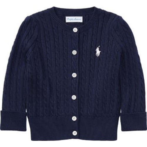 Mini Cable Cotton Cardigan, 3M