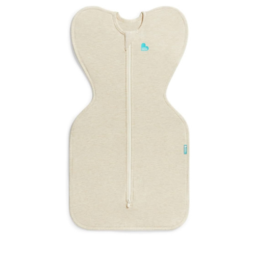 Love to Dream Swaddle UP, Sleep Sack 0-3 Months, Self-Soothing, Improves Sleep, Snug Fit Helps Calm Startle Reflex, Baby Essentials Must Haves Newborn, 1.0 TOG, 8-13 lbs, Oatmeal