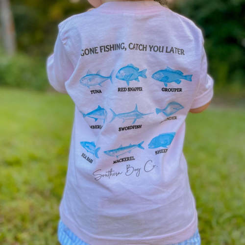 Catch You Later (Pink) Short Sleeve Kids Tee (D)