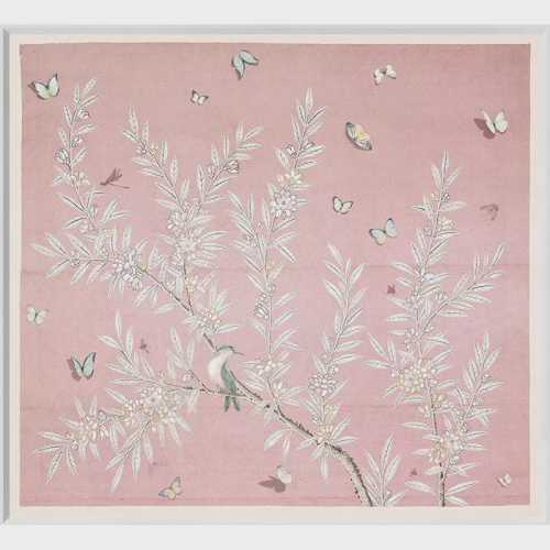 Reserved for Jennifer: Custom 40x60 Hand-Painted Japanese Art on Silk