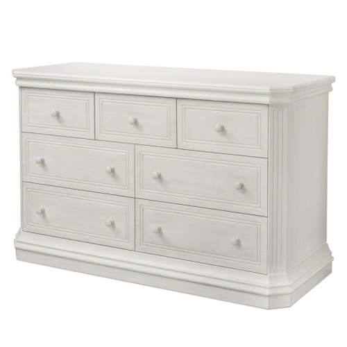 Sorelle Vista Elite Double Dresser  - Brushed Ivory