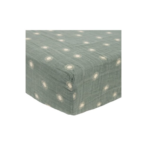 Organic Cotton Muslin Crib Sheet