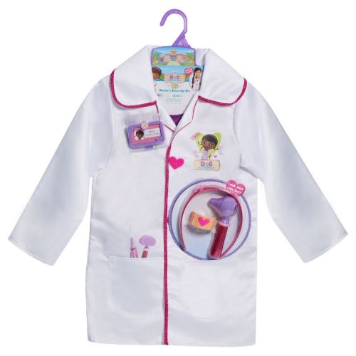 Doc McStuffins Doctor's Dress Up Set - White: Disney Junior Kids Costume Apparel by Just Play