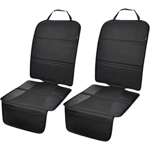 Amazon.com: Car Seat Protector, 2 Pack Auto Seat Protectors for Child Car Seat with Thick Padding, Seat Cover Mat for Under Baby Seat to Protect Leather Seats, Black : Baby