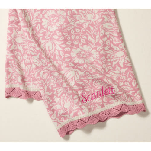 Morris & Co. Mallow Sweater Knit Baby Blanket