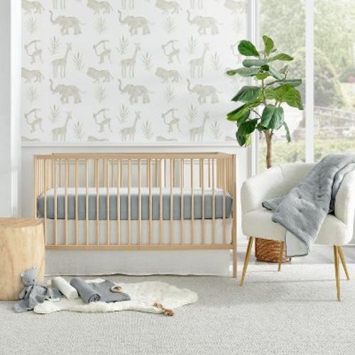 Cloud Muslin Navy/white 5pc Bedding Set - Levtex Baby