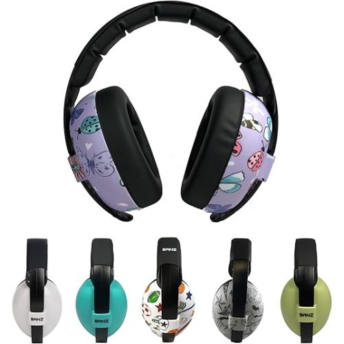 BANZ Bubzee Baby Ear Defenders 0-36 Months, Noise Cancelling Headphones for Kids