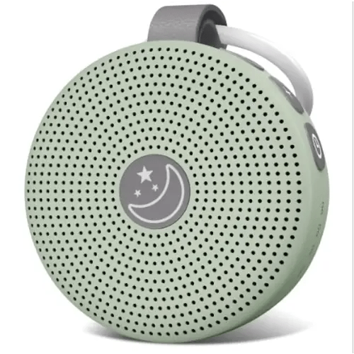 Sound Machine Mini Portable Baby White Noise Machine with 30 Soothing Sounds for Kids Adults Auto-Off Timer 32 Volume Levels Rechargeable Brown Noise Sleep Machine for Home Office Privacy and Travel