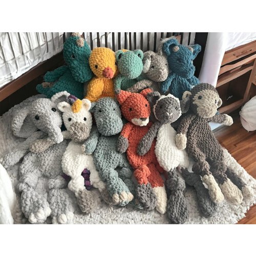 Custom crochet lovey animals for child, knit or crochet kids loveys, handmade animals, stuffed animal for little gift, gift for shower