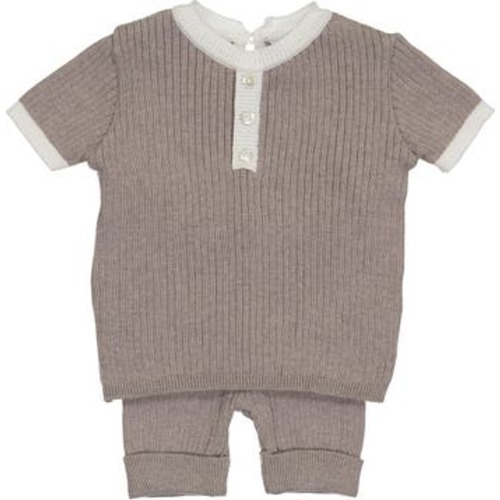 Knit Henley & Pants Set