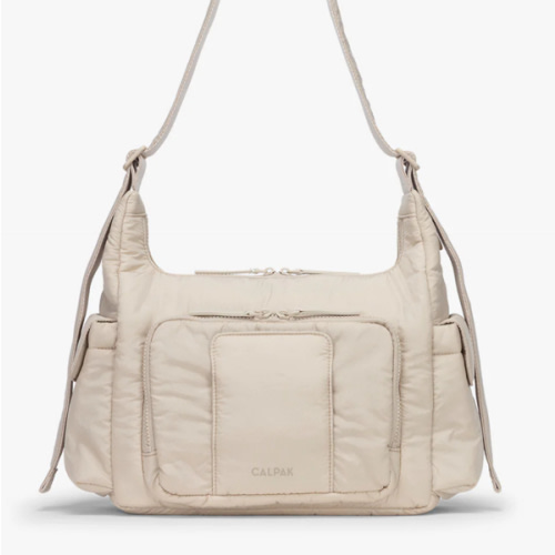 Crossbody Diaper Bag - OATMEAL