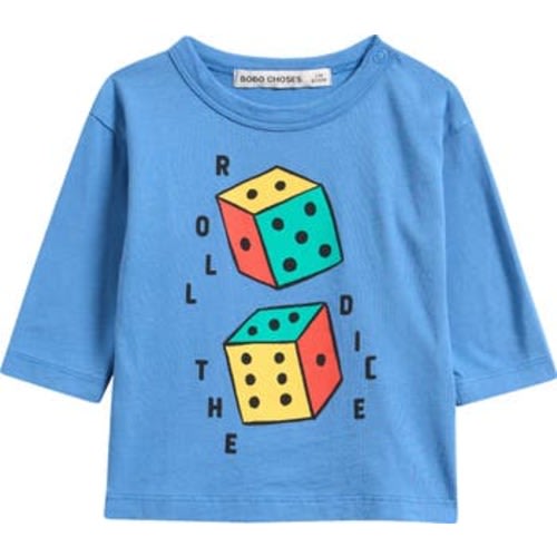 Roll the Dice Organic Cotton Graphic T-Shirt, 6M