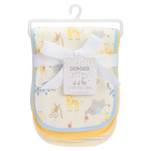 Wholesale 3-Piece Padded Burp Cloths - Boy