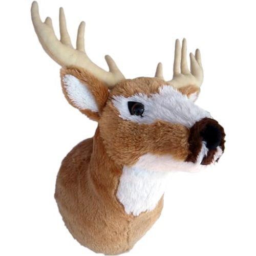 Adore 13" Mr. Yosemite The Deer Plush Stuffed Animal Walltoy Wall Mount