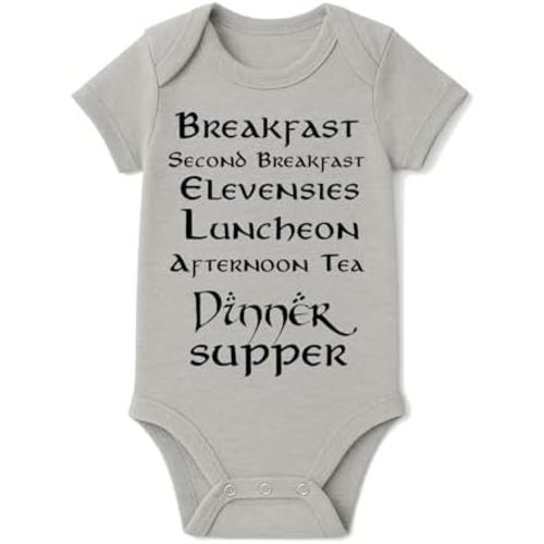 Brain Juice Tees Second Breakfast Baby One Piece