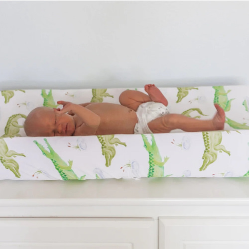 Alligator Changing Pad Cover – Florida Kid Co.