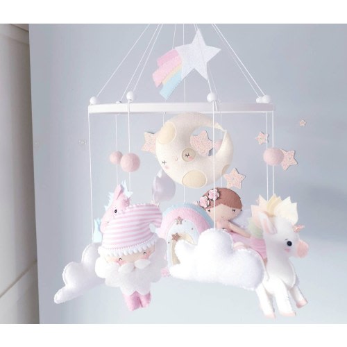 Magical Mobile - Baby Mobile- Cot Mobile- Crib Mobile- Nursery Mobile
