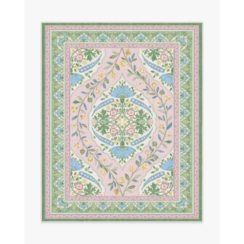 Skye Pink Multicolor Outdoor Rug by Mrs. Alice | Ruggable